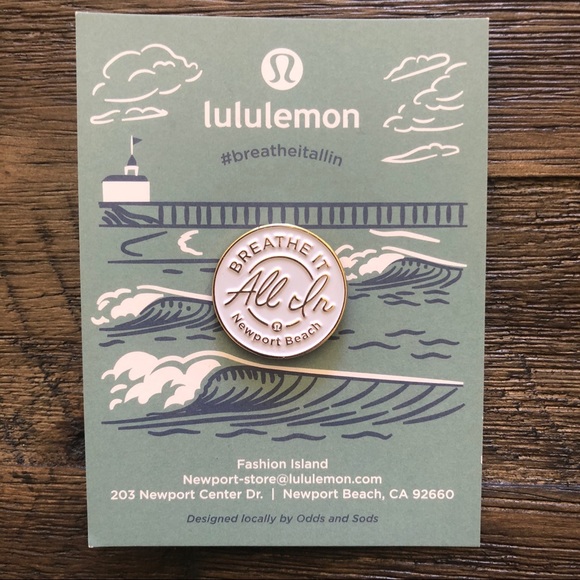 lululemon athletica Accessories - Lululemon enamel pin